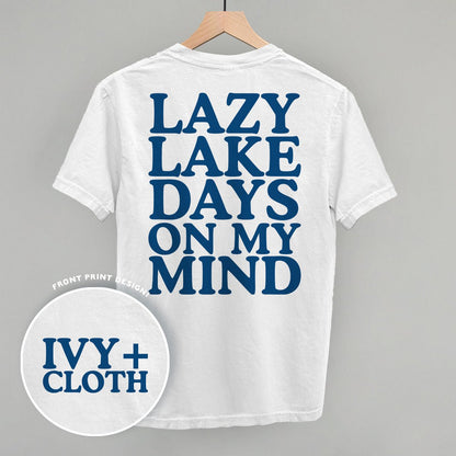 Lazy Lake Days (Back Print) Tee