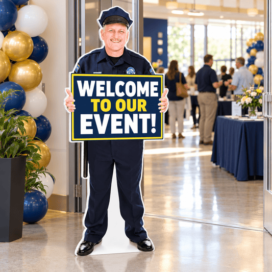 Life Size Stand Up Cutout | Police Officer