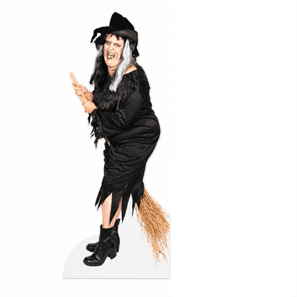 Life Size Witch Halloween Lawn Decoration with easel