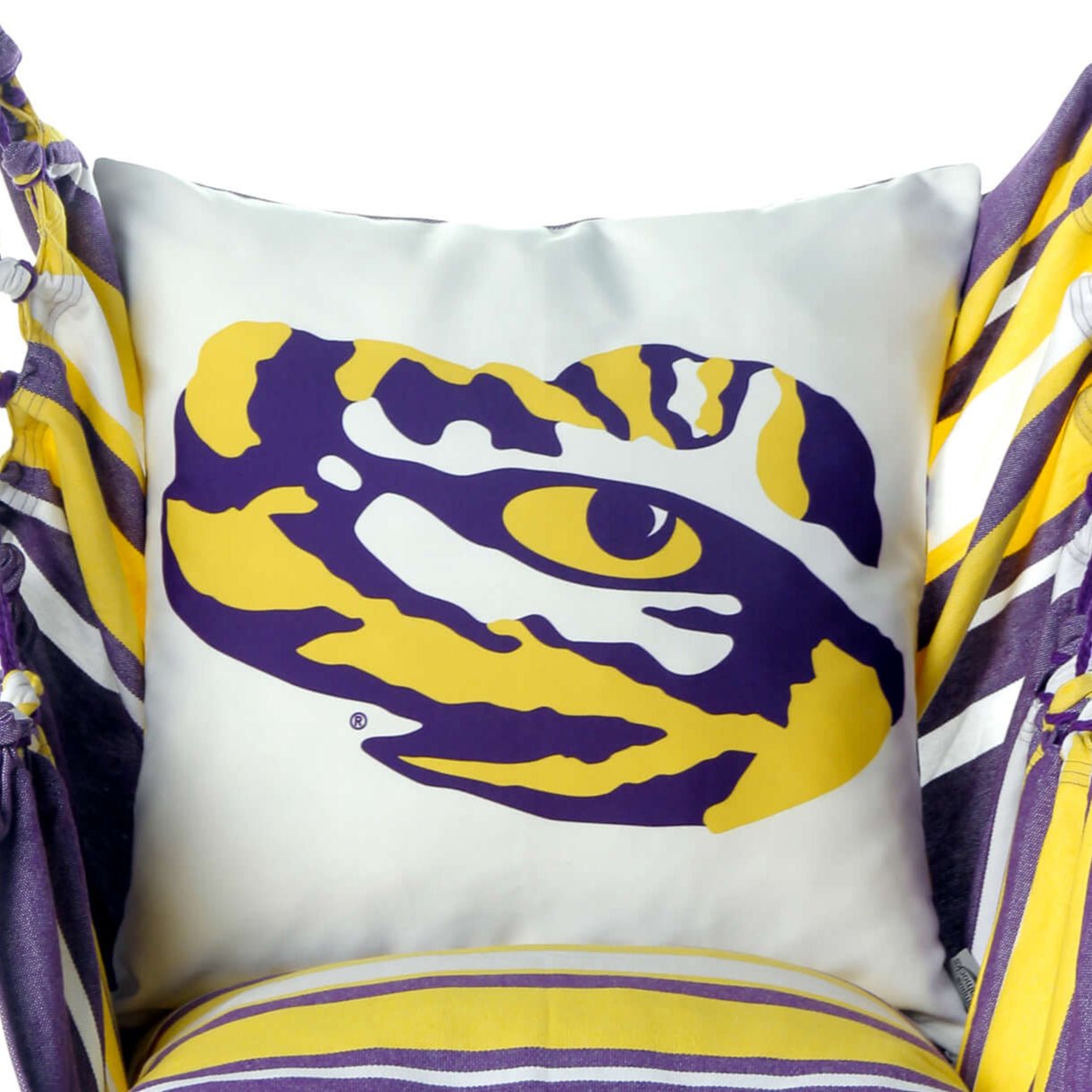 LSU Tigers Mascot Throw Pillow Cover