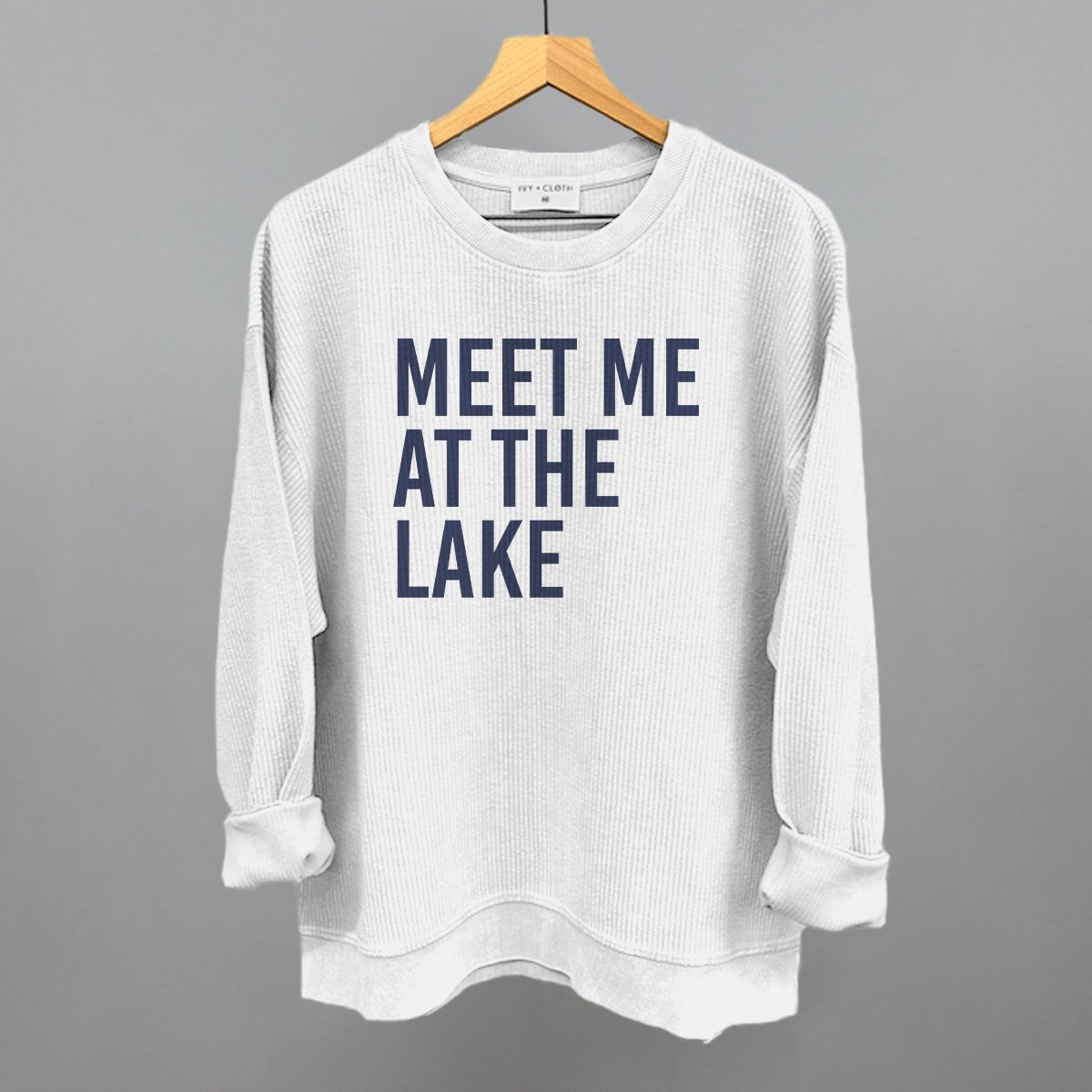 Meet Me At The Lake (Blue) | Apparel