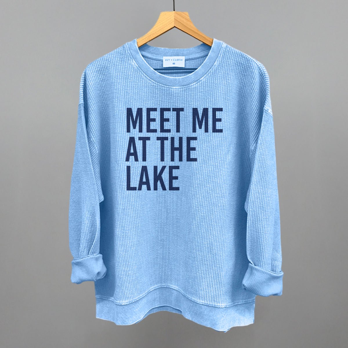 Meet Me At The Lake (Blue) | Apparel