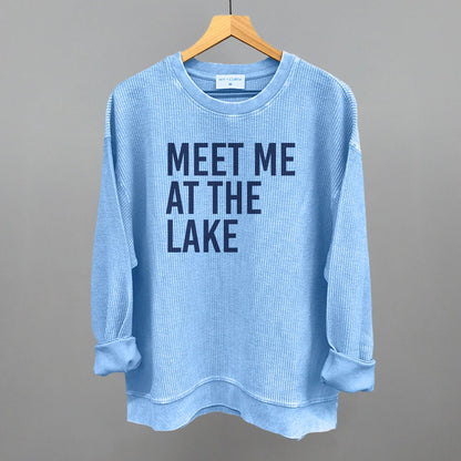 Meet Me At The Lake (Blue) | Apparel