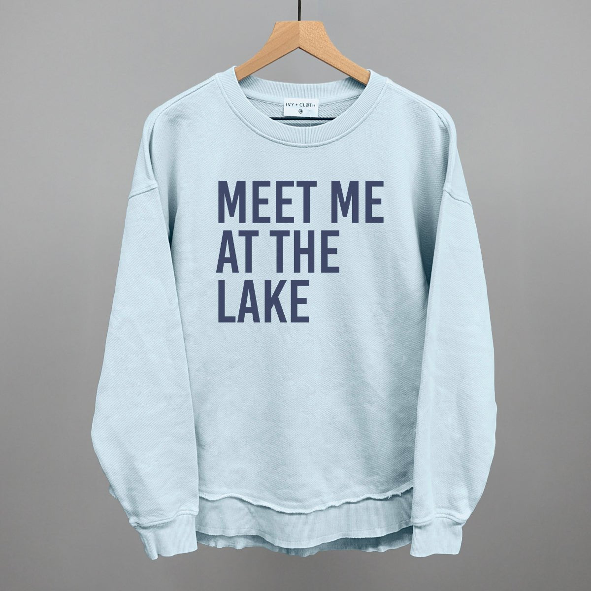 Meet Me At The Lake (Blue) | Apparel