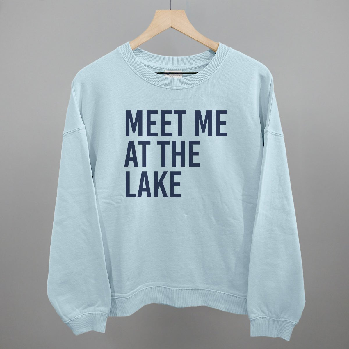 Meet Me At The Lake (Blue) | Apparel