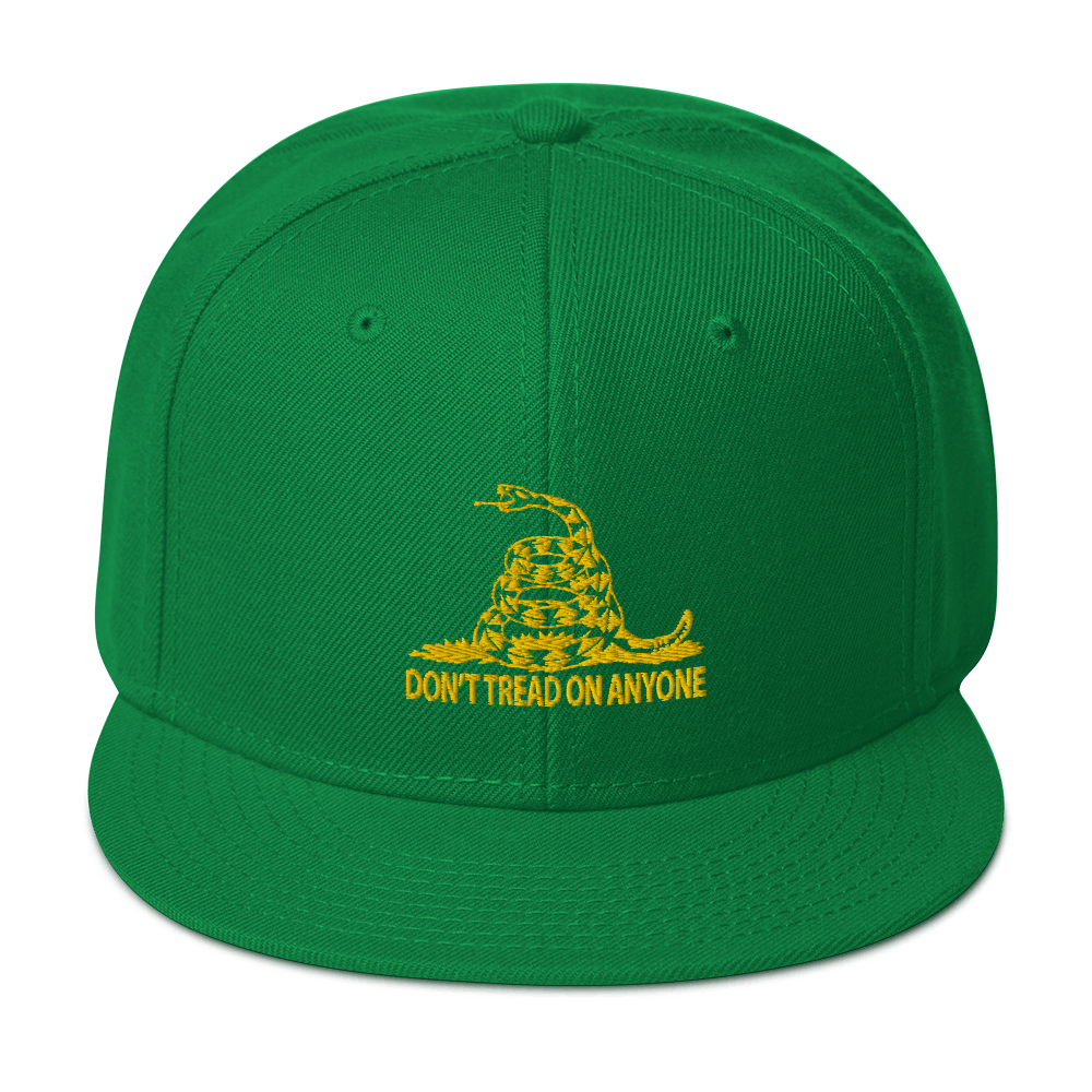 Don't Tread on Anyone Snapback Hat