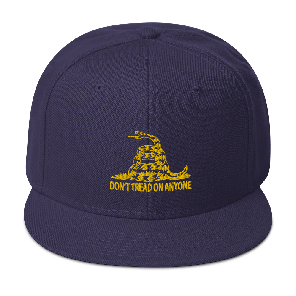 Don't Tread on Anyone Snapback Hat