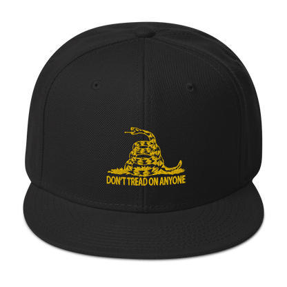 Don't Tread on Anyone Snapback Hat