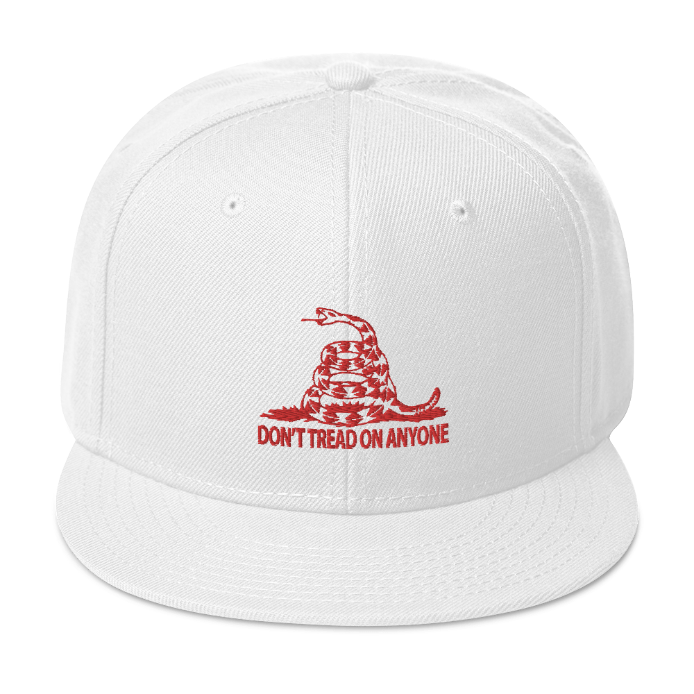Don't Tread on Anyone Snapback Hat