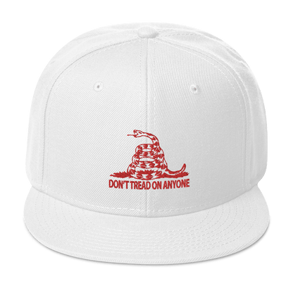 Don't Tread on Anyone Snapback Hat