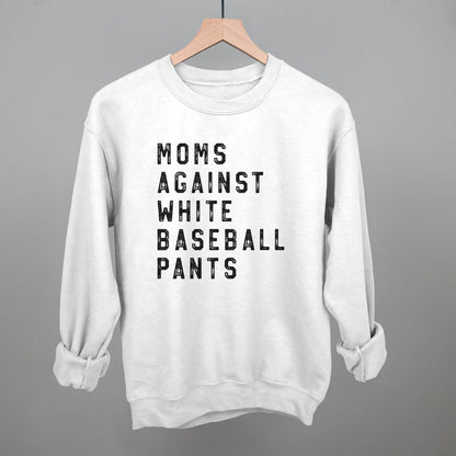 Moms Against White Baseball Pants