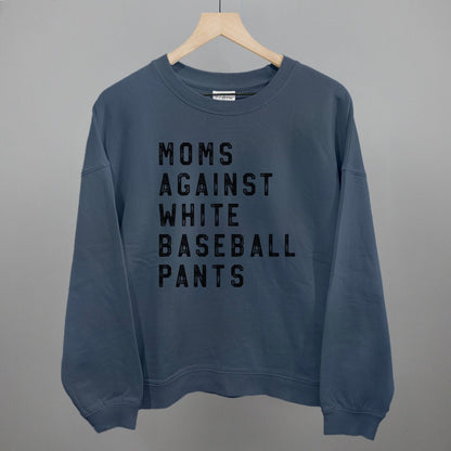 Moms Against White Baseball Pants