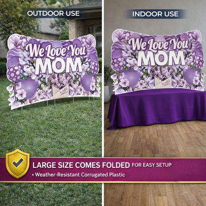 Mother's Day Oversized EZ Yard Cards | 11 pc set