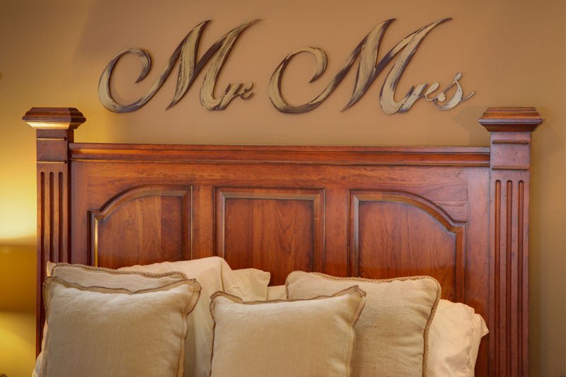 Mr & Mrs Script Wall Decor | Letter2Word – VictoryStore.com