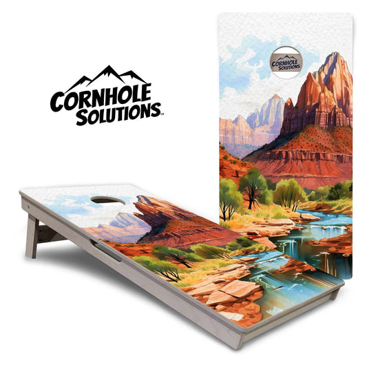 National Parks Cornhole Boards - Professional Tournament Series (10 options)