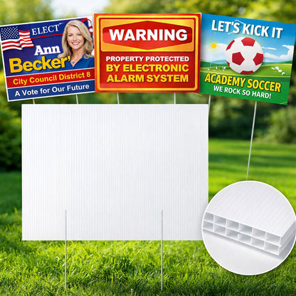 Next Day Yard Signs | 18" x 24"