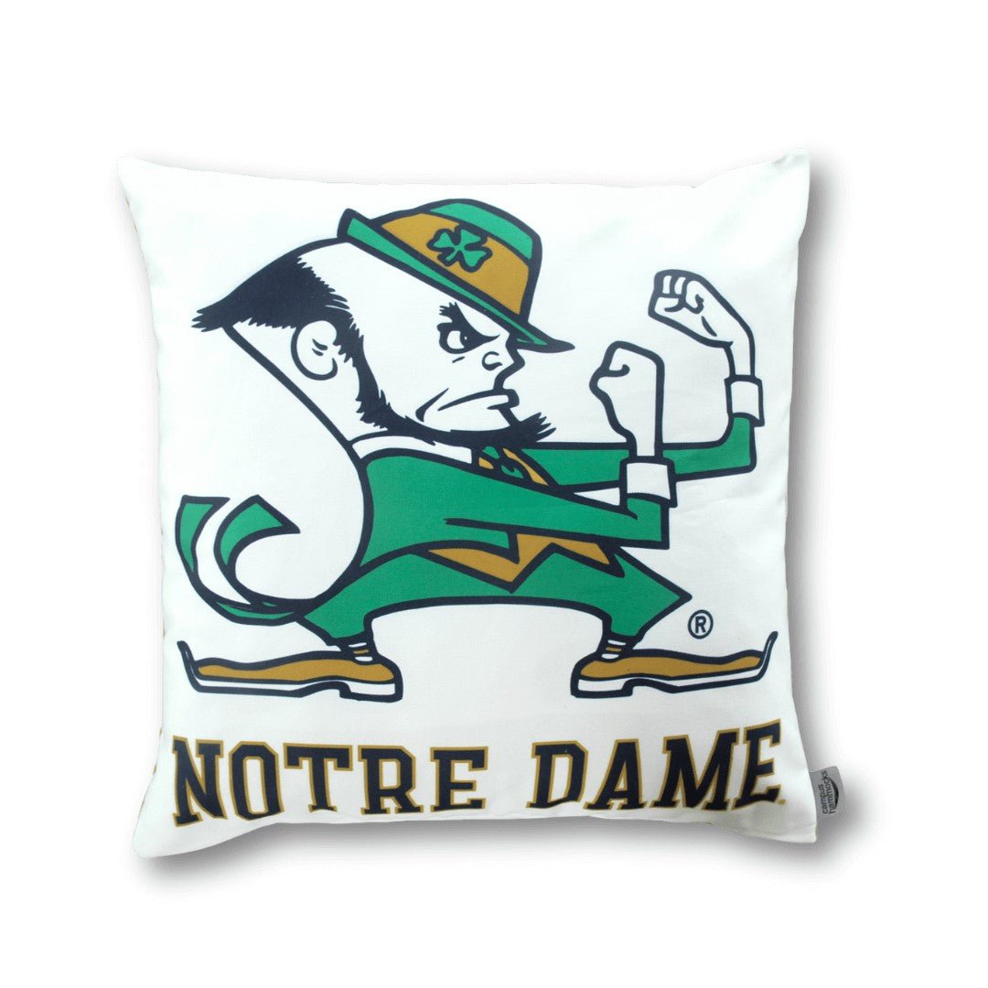 Notre Dame Fighting Mascot Irish Pillow Cover