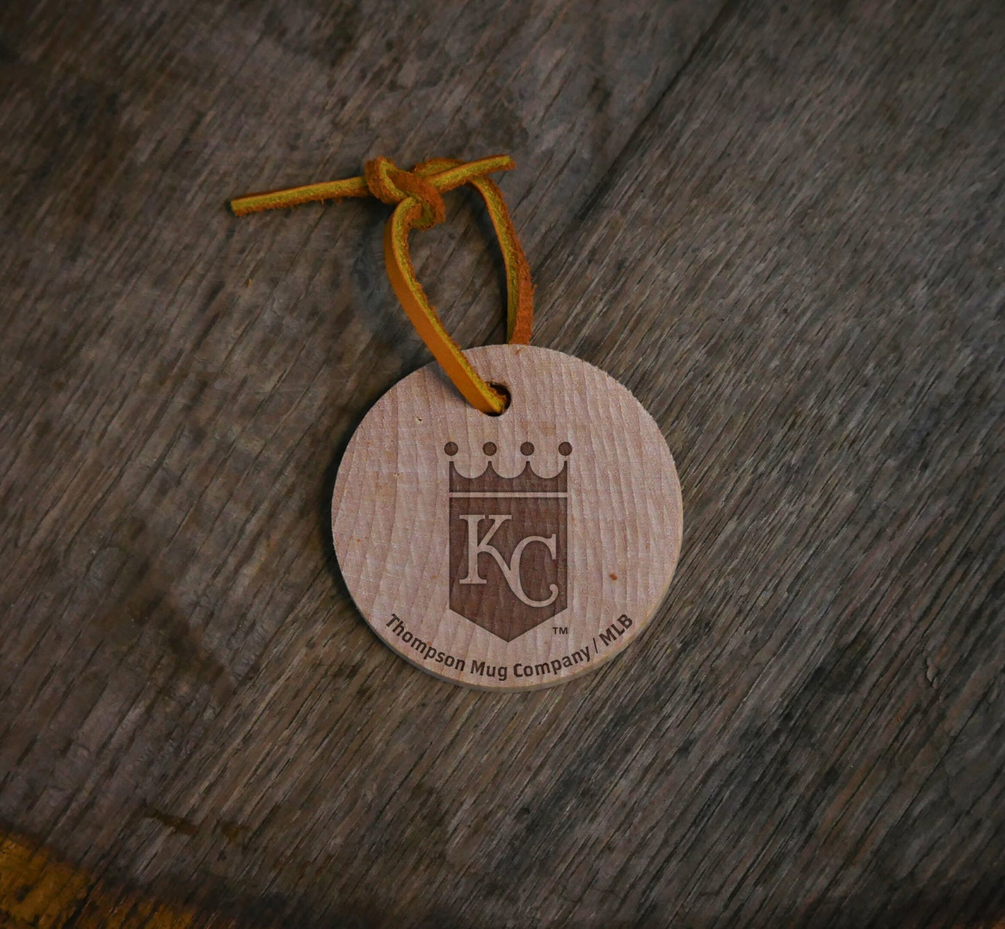 Official MLB Team Bat Slice Ornament – Choose From All 30 Teams | Real Wood Baseball Christmas Ornament | Laser Engraved, Made in the USA