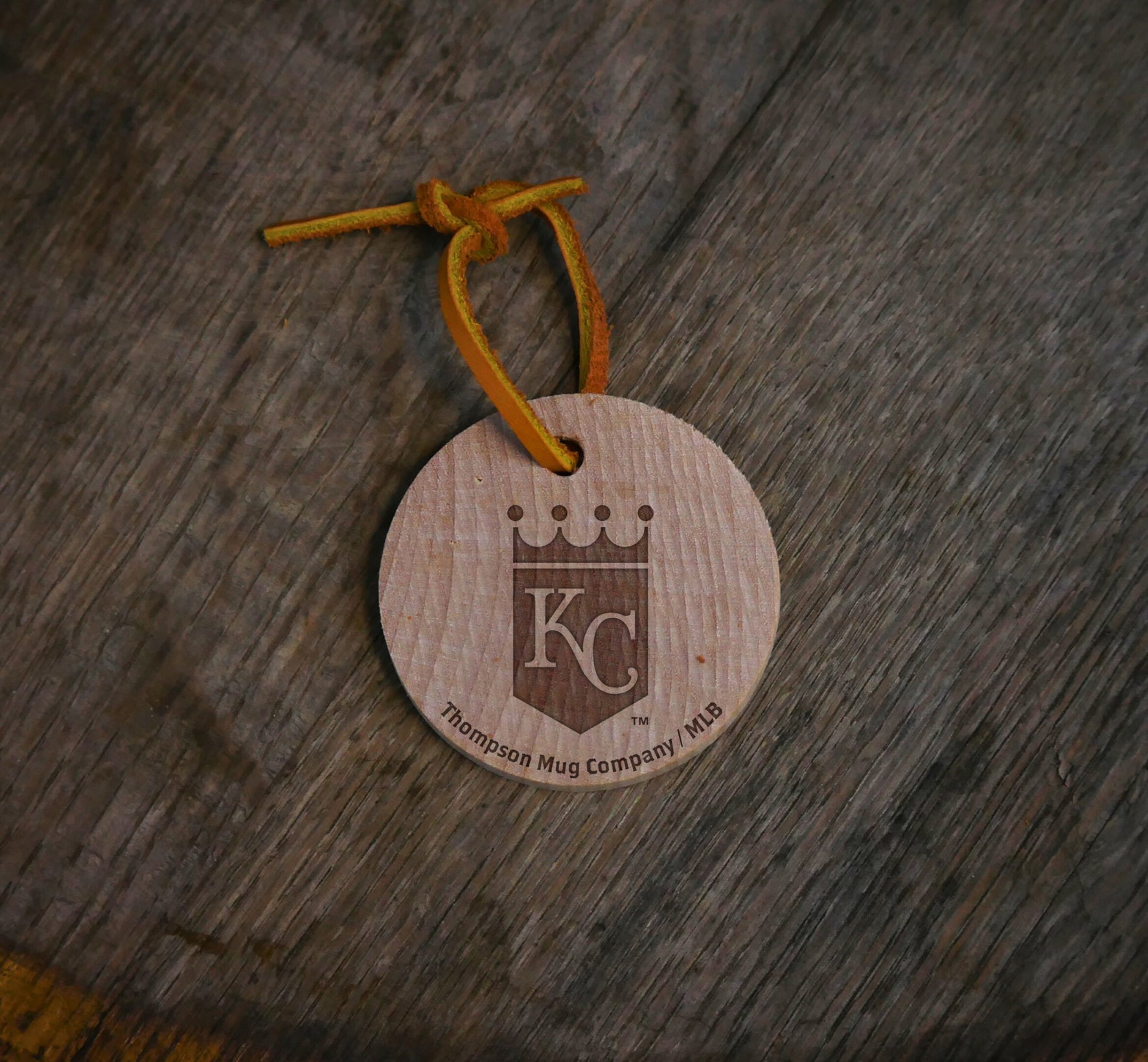 Official MLB Team Bat Slice Ornament – Choose From All 30 Teams | Real Wood Baseball Christmas Ornament | Laser Engraved, Made in the USA