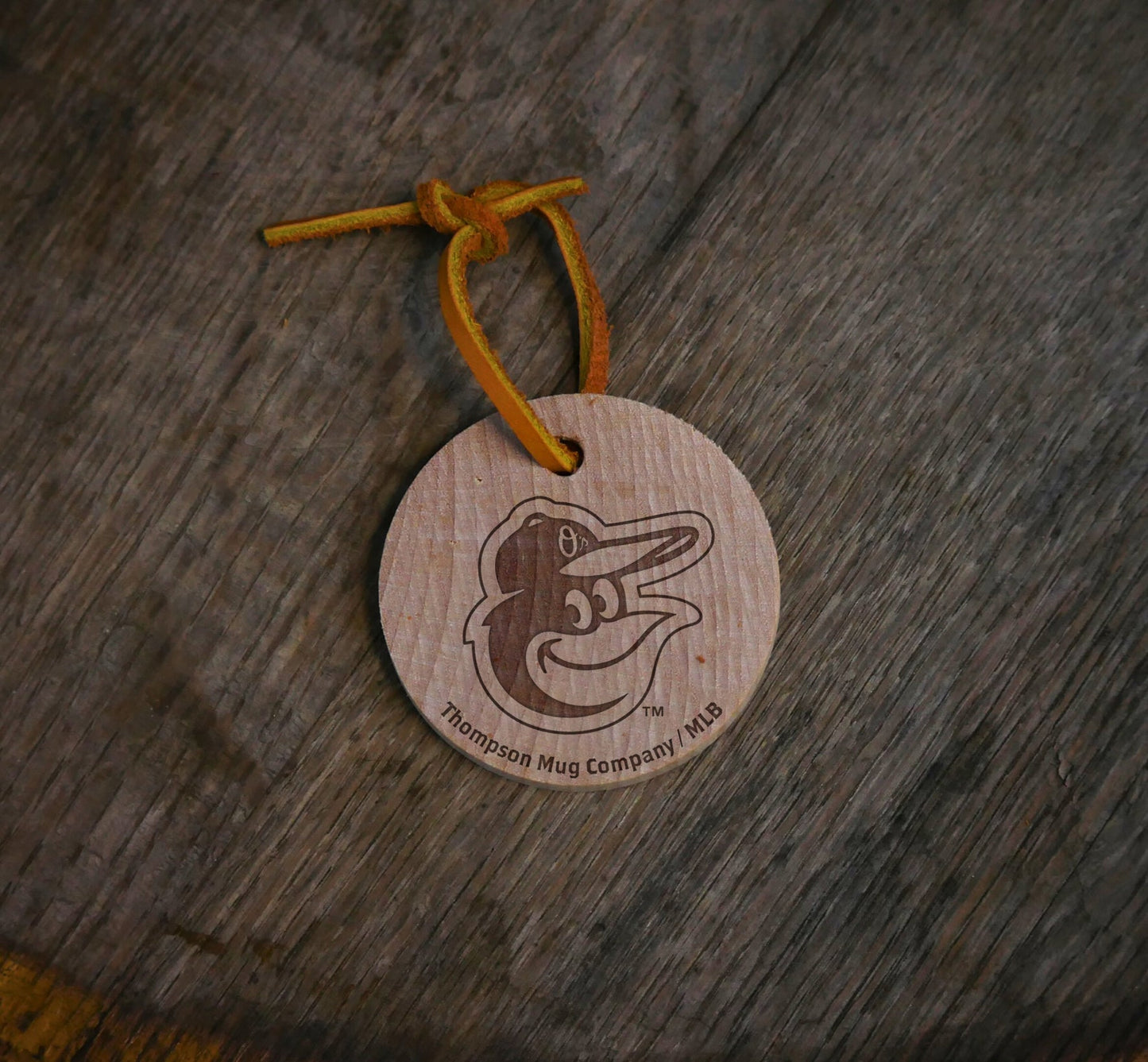 Official MLB Team Bat Slice Ornament – Choose From All 30 Teams | Real Wood Baseball Christmas Ornament | Laser Engraved, Made in the USA