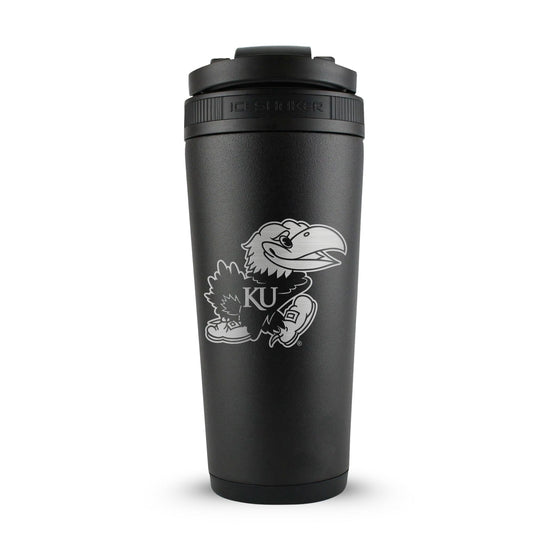 Officially Licensed University of Kansas 26oz Ice Shaker
