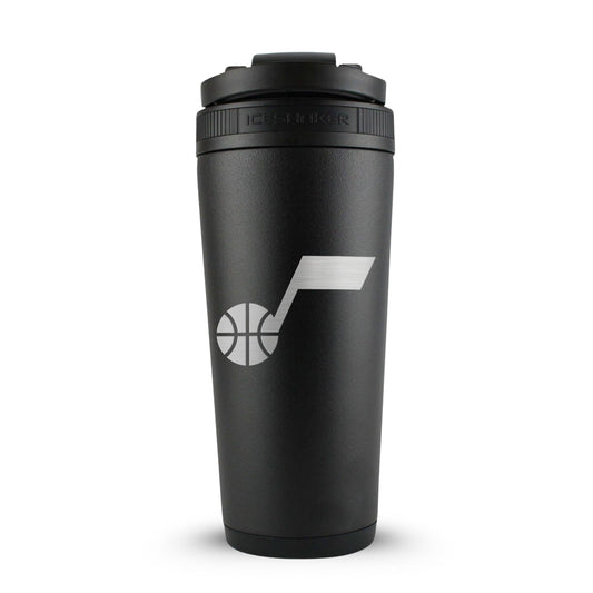 Officially Licensed Utah Jazz 26oz Ice Shaker - Black