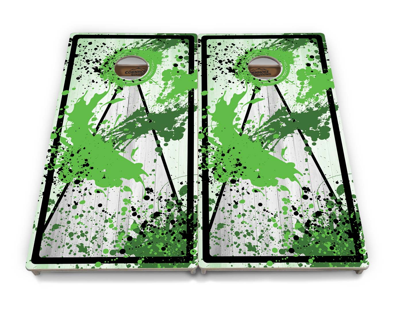 Paint Splatter Cornhole Boards - Professional Tournament Series