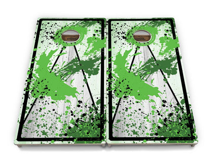 Paint Splatter Cornhole Boards - Professional Tournament Series