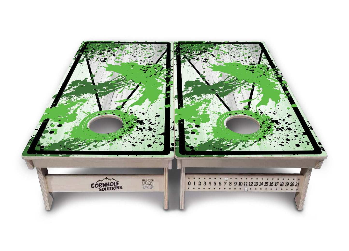 Paint Splatter Cornhole Boards - Professional Tournament Series