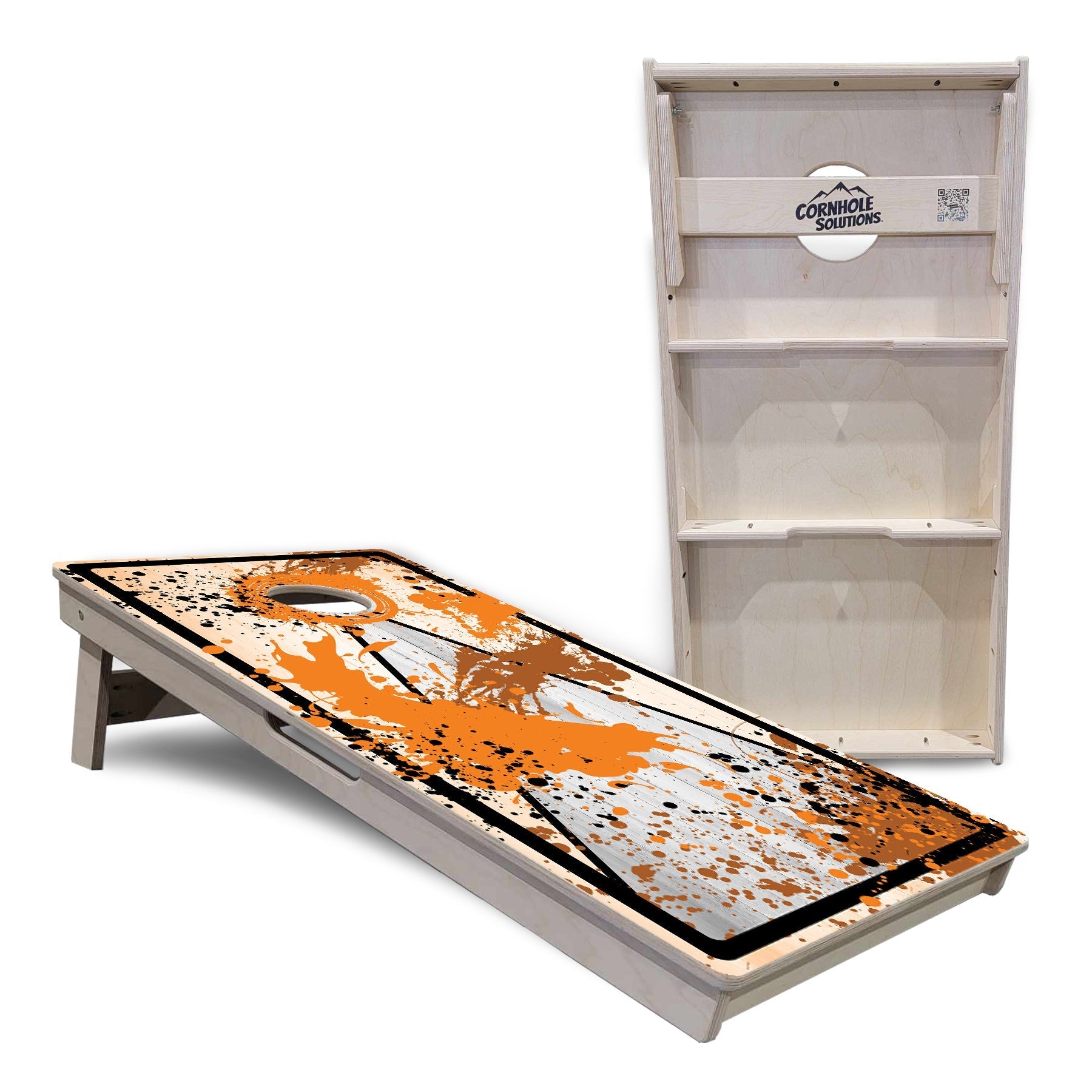 Paint Splatter Cornhole Boards - Professional Tournament Series