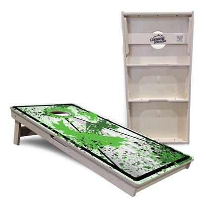 Paint Splatter Cornhole Boards - Professional Tournament Series