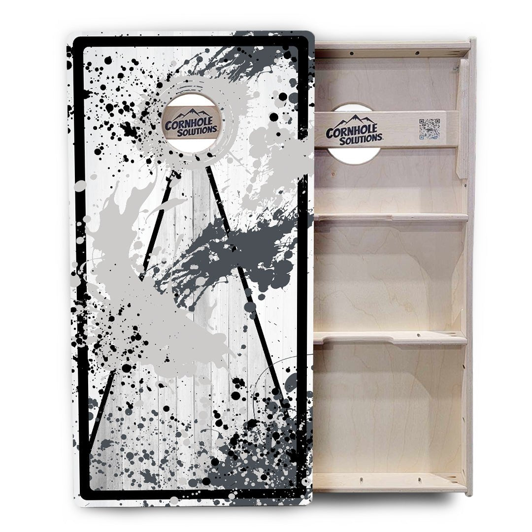 Paint Splatter Cornhole Boards - Professional Tournament Series