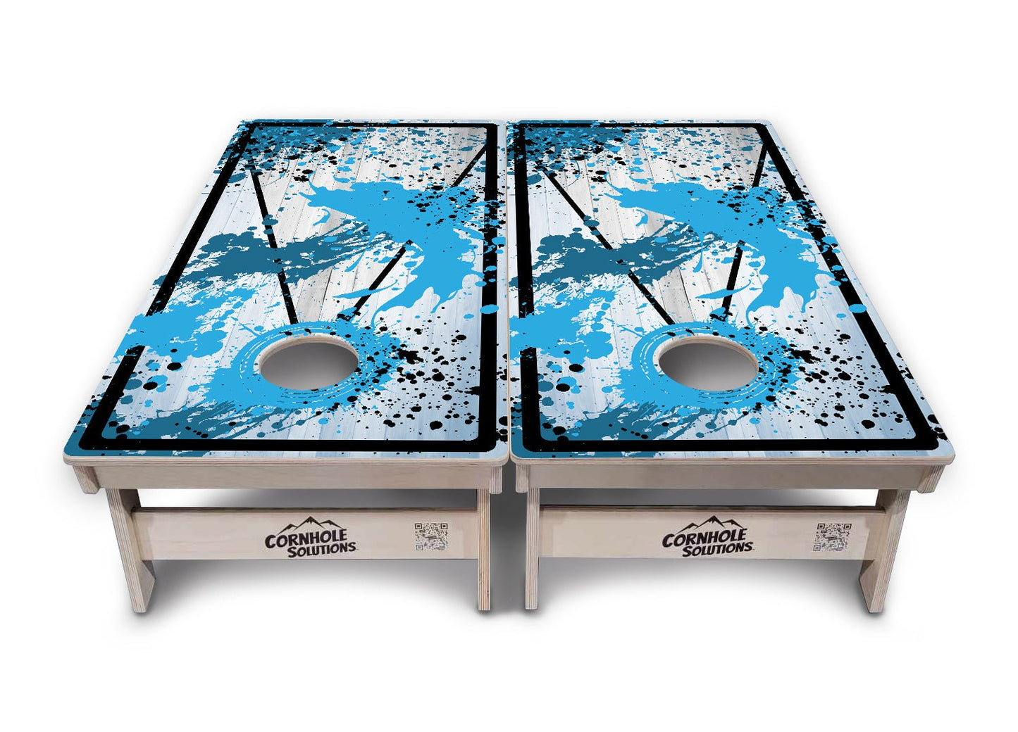 Paint Splatter Cornhole Boards - Professional Tournament Series