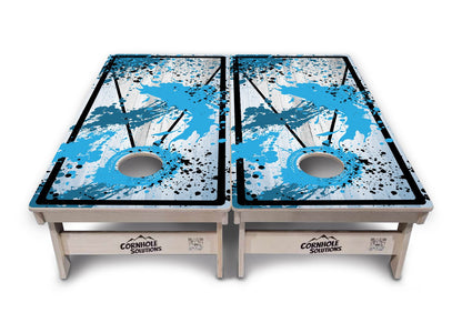 Paint Splatter Cornhole Boards - Professional Tournament Series
