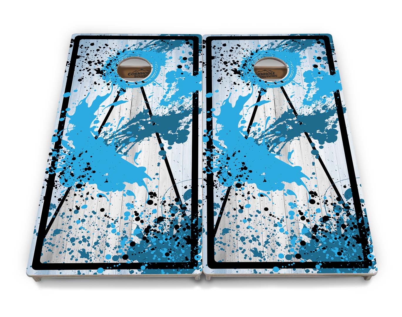 Paint Splatter Cornhole Boards - Professional Tournament Series