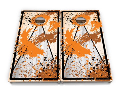 Paint Splatter Cornhole Boards - Professional Tournament Series