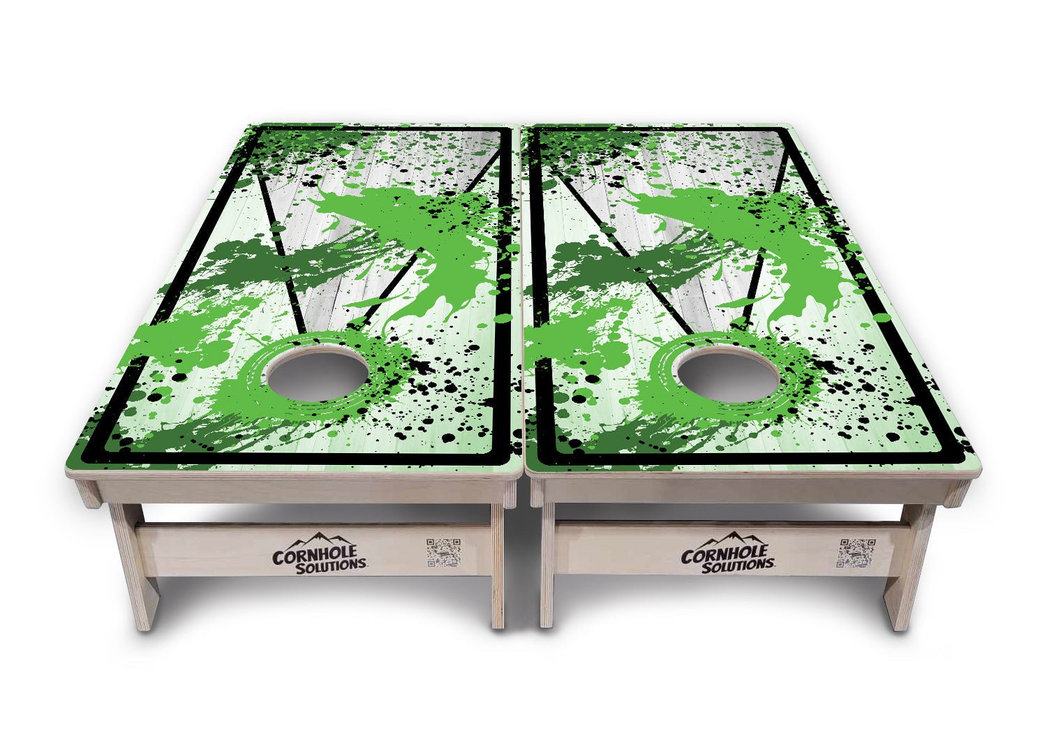 Paint Splatter Cornhole Boards - Professional Tournament Series