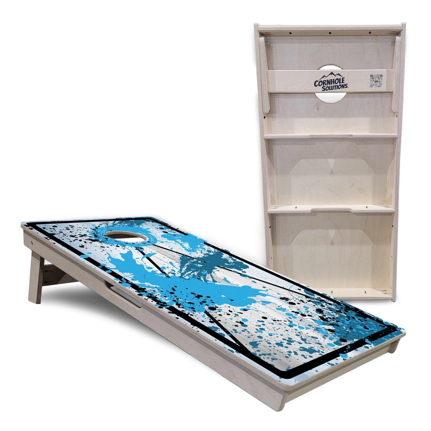 Paint Splatter Cornhole Boards - Professional Tournament Series