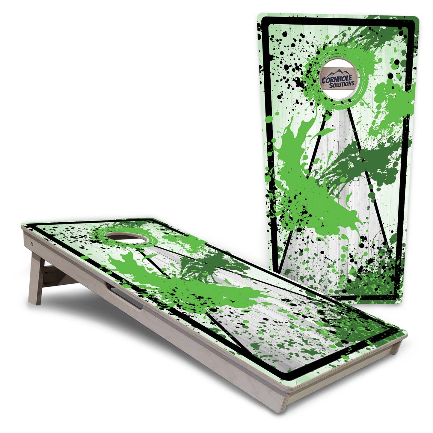 Paint Splatter Cornhole Boards - Professional Tournament Series