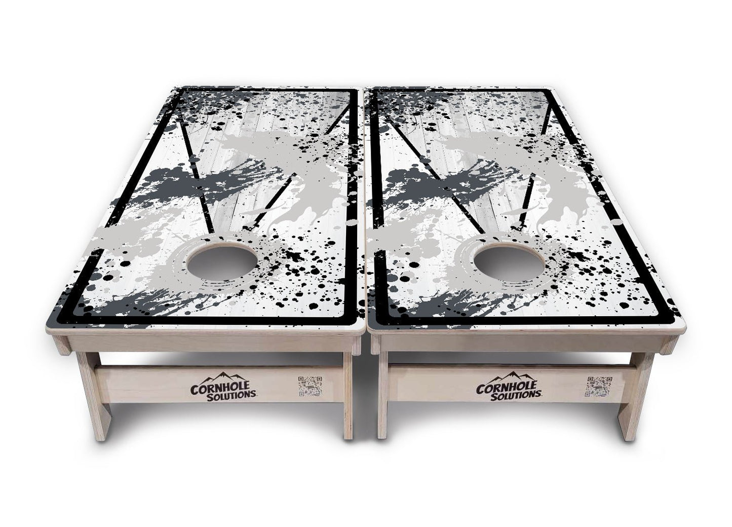Paint Splatter Cornhole Boards - Professional Tournament Series