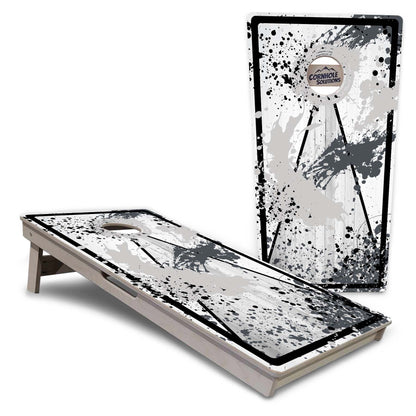 Paint Splatter Cornhole Boards - Professional Tournament Series