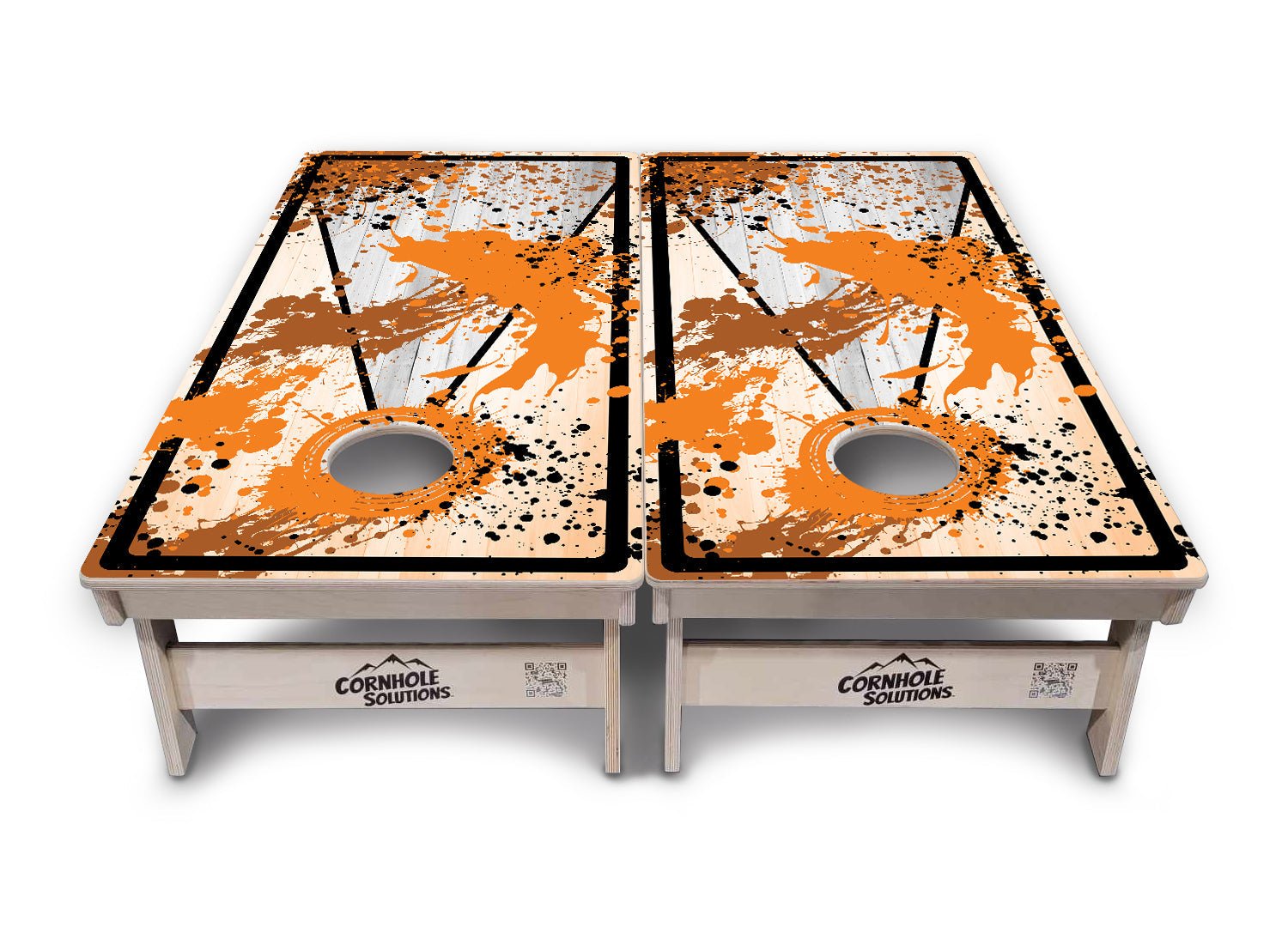 Paint Splatter Cornhole Boards - Professional Tournament Series