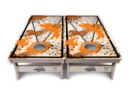 Paint Splatter Cornhole Boards - Professional Tournament Series