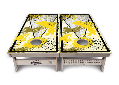 Paint Splatter Cornhole Boards - Professional Tournament Series