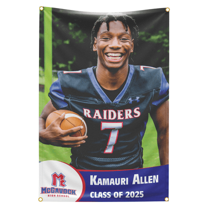 Personalized Senior Photo Banners