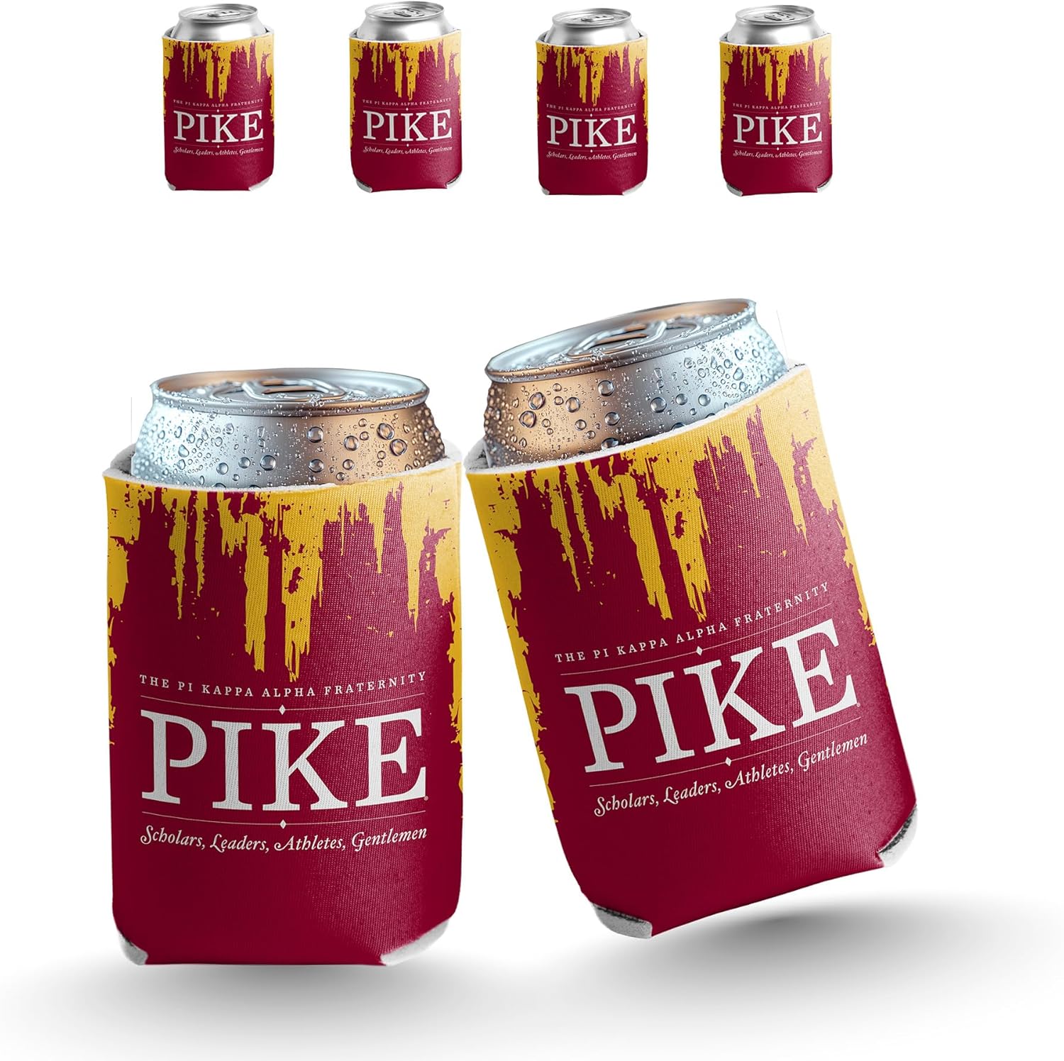 Pi Kappa Alpha Grunge Can Cooler Set