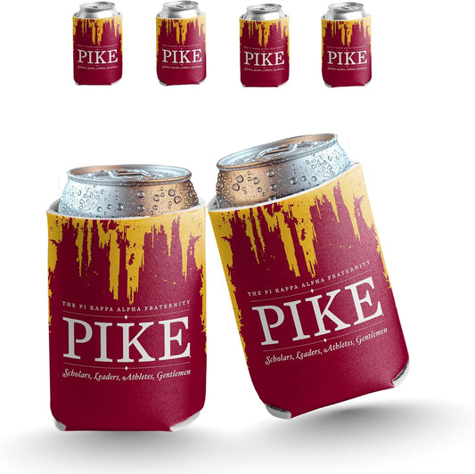 Pi Kappa Alpha Grunge Can Cooler Set