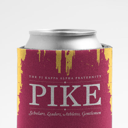 Pi Kappa Alpha Grunge Can Cooler Set