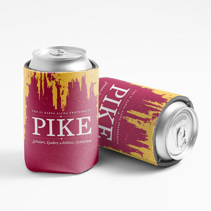 Pi Kappa Alpha Grunge Can Cooler Set