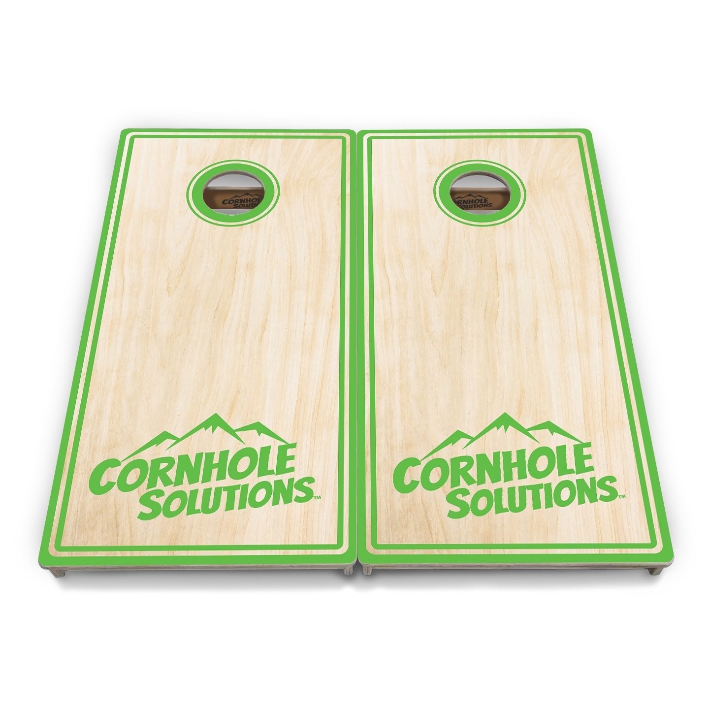Pinstripe CS Logo Cornhole Boards - Professional Tournament Series
